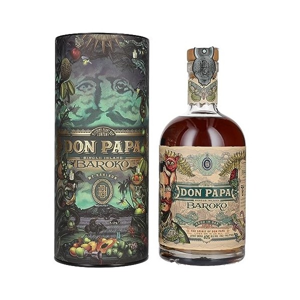 Don Papa BAROKO Limited Edition Harvest Canister 40% Vol. 0,7l in Giftbox