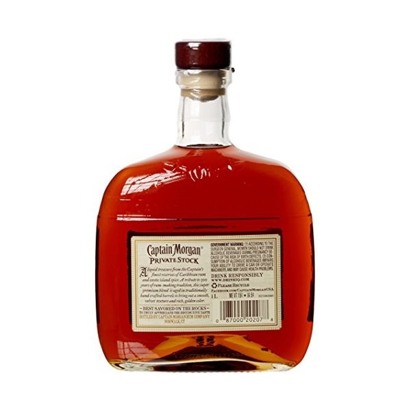 Captain Morgan Private Stock Premium Barrel 40% Vol. 1l