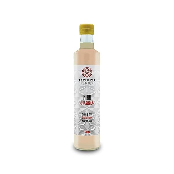 Umami Mirin FU 500ml - Authentique Mirin pour la cuisine - seulement 1% dalcool - à utiliser dans les recettes sans avoir à 