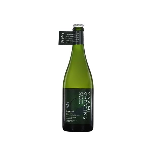 MASUMI SPARKLING ORIGARAMI - Saké pétillant - 11% Alcool - Origine : Japon - Bouteille 75 cl