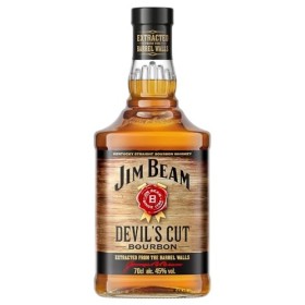 Jim Beam White Label Kentucky Straight Bourbon Whiskey, Whisky Américain 40% - 70cl, 700 milliliters