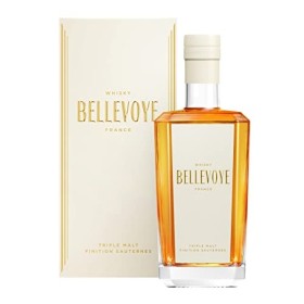 BELLEVOYE Blanc - Whisky Triple Malt - Médaille d’or Concours Agricole de Paris 2022 - Français - 40 % Alcool - Origine : 100