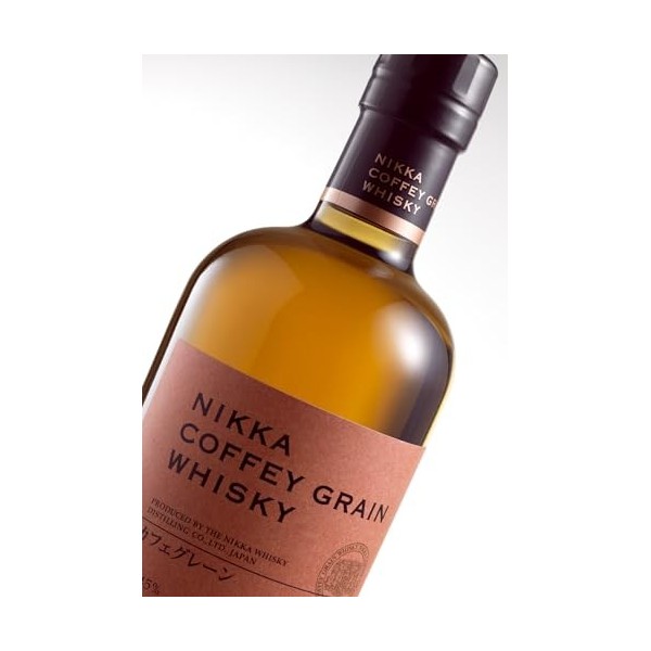 NIKKA - Coffey Grain, sans étui, Whisky Japonais, Single Grain - Notes de Miel & Epices - Origine : Japon/Honshu-Miyagi - 45 