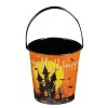 Fulenyi Seau dHalloween avec poignée pour bonbons ou aigres, seau à bonbons pour les fêtes, sacs sucrés ou acides pour enfan