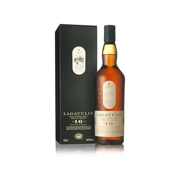 Lagavulin 16 ans Whisky Single Malt 43% 70cl sous étui