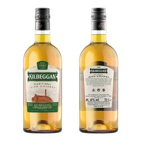 Kilbeggan Single Malt Traditional Irish Whiskey, Whisky Irlandais 40% - 70cl
