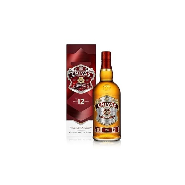 CHIVAS REGAL 12 ans Whisky Ecossais - 40%, 70cl