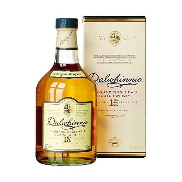 Dalwhinnie 15 ans Whisky Single Malt 43% 70cl sous étui
