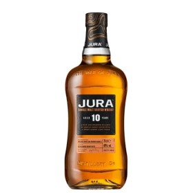 JURA - 10 ans - Whisky Single Malt - Notes de Chocolat Noir & Café Moulu - Origine : Écosse/Jura - 40% Alcool - 70 cl