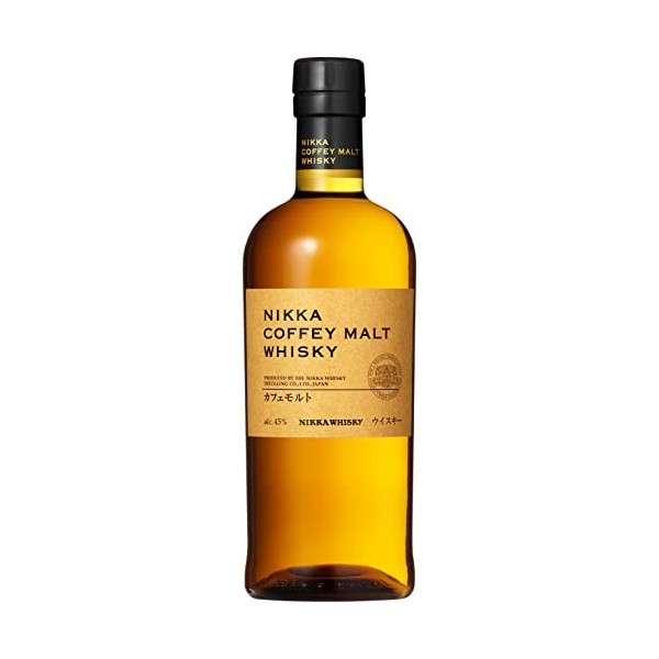 NIKKA - Coffey Malt, Whisky Japonais, Single Malt - Origine : Japon - Notes dAgrumes & Poires - 45 % Alcool - 70 cl