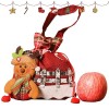 Ziurmut Bonbons Noël avec Cordon Serrage | Bonbons Noël avec Cordon Serrage | poupée Cadeau réveillon Noël Portables avec Cor