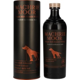 MACHRIE MOOR - Arran, Whisky Single Malt Tourbé - Notes de fruits & Fumée - Origine : Écosse/Highlands-Arran - 46 % Alcool - 