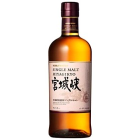 NIKKA - Miyagiko, Whisky Japonais, Single Malt - Notes de Chocolat & Malt - Origine : Japon/Honshu-Miyagi - 45 % Alcool - 70 