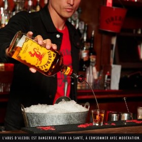 Fireball Liqueur à base de Whisky aromatisée à la cannelle 70cl