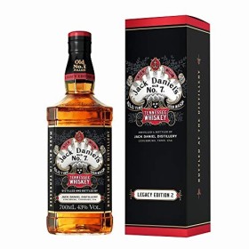 Jack Daniels Sour Mash Tennessee Whiskey LEGACY EDITION No. 2 - BLACK DESIGN 43% Vol. 0,7l in Giftbox, 700 milliliters