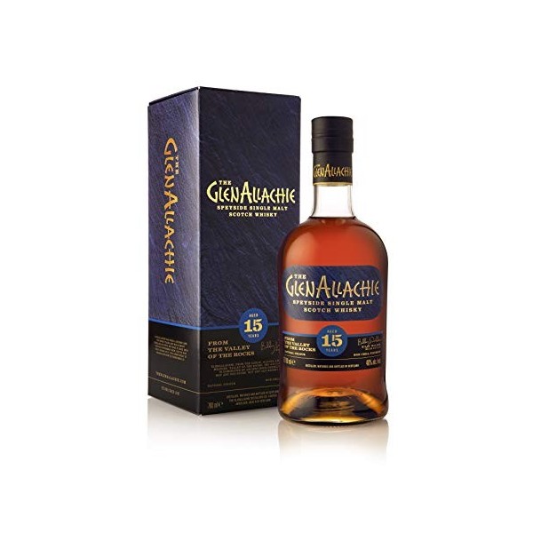 The GlenAllachie 15 Years Old Speyside Single Malt 46% Vol. 0,7l in Giftbox