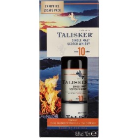Talisker 10 Years Old Single Malt Whisky Campfire Escape Pack 45,8% Vol. 0,7l in Giftbox with Talisker Mug
