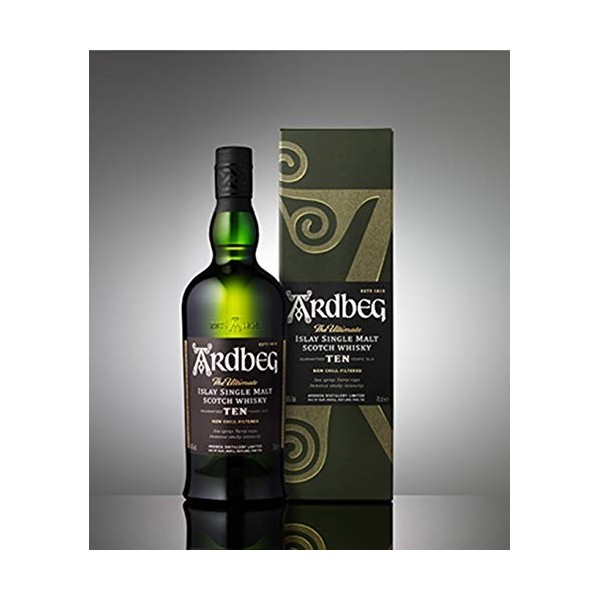 Ardbeg TEN Years Old Islay Single Malt 46% Vol. 0,7l in Giftbox