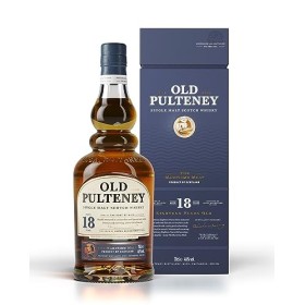 Old Pulteney 18 Years Old Single Malt Scotch Whisky 46% Vol. 0,7l in Giftbox