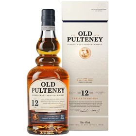 OLD PULTENEY - 12 ans - Whisky Single Malt - 40 % Alcool - Origine : Écosse/Highlands - Bouteille 70 cl
