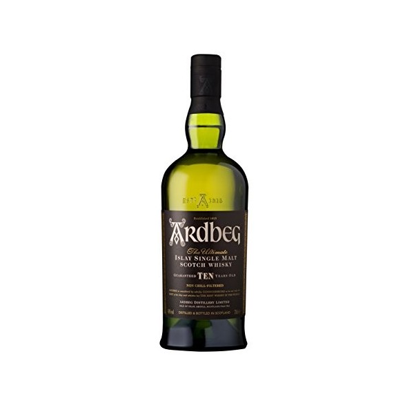 Ardbeg 10 Years Old Islay Single Malt Whisky 70 cl