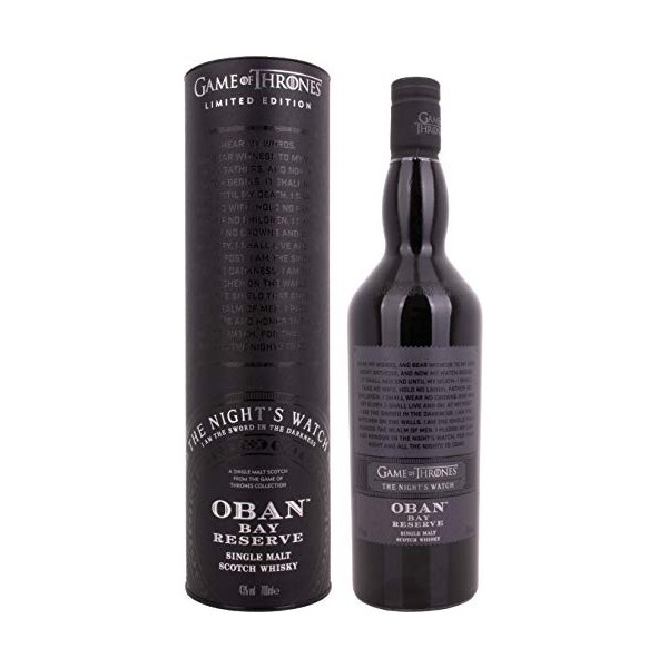 Oban Bay Reserve GAME OF THRONES The Nights Watch 43% Vol. 0,7l in Giftbox