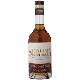 SONOMA California Smoked Bourbon - Whisky Bourbon - Notes de céréales, cerise, agrumes - Origine : Etats-Unis/Californie - 46