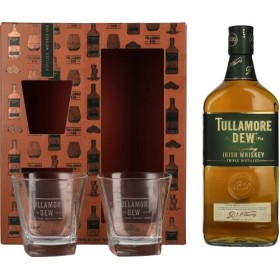 Tullamore D.E.W. Irish Whiskey 40% Vol. 0,7l in Giftbox with 2 glasses