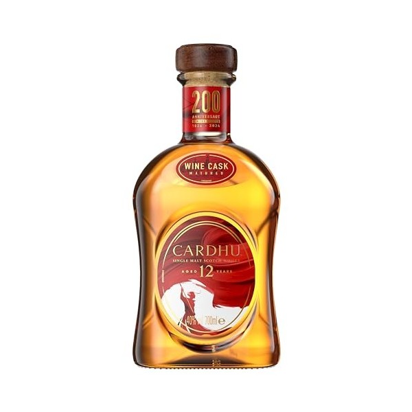 Cardhu 12 Ans Edition Limitée 200 Ans Scotch Whisky 40° Etui