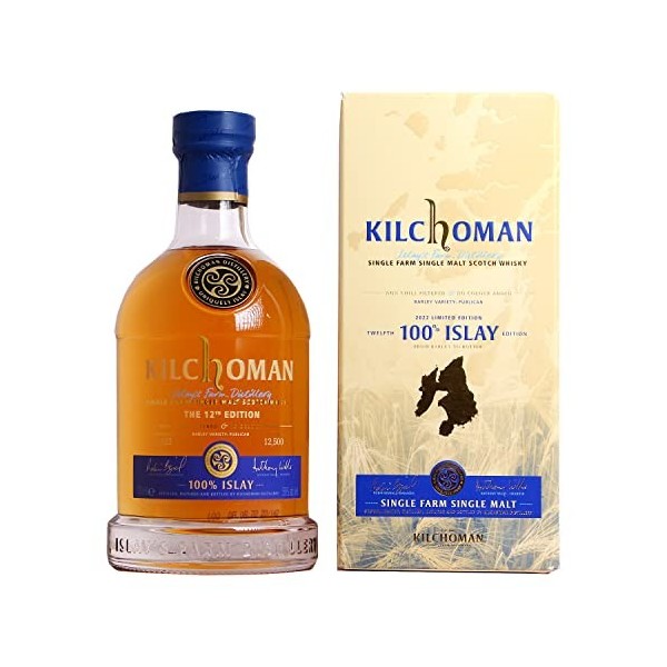 Kilchoman 100% Islay The 12th Edition 50% Vol. 0,7l in Giftbox