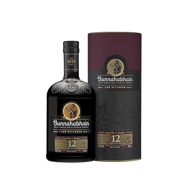 Bunnahabhain 12 Ans Cask Strength Scotch Whisky 60° 70cl