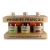 Whisky francais - coffret 3 x 20 cl Bourgogne - Banyuls - Bourbon - Charmeval by Bruant