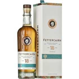 FETTERCAIRN - 18 ans - Whisky Single Malt - Origine : Highlands/Ecosse - Notes dAmandes & de fruits exotiques - 46,8% Alcool