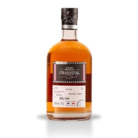 Whisky Français - Finition en fût de rosé - Charmeval By Bruant