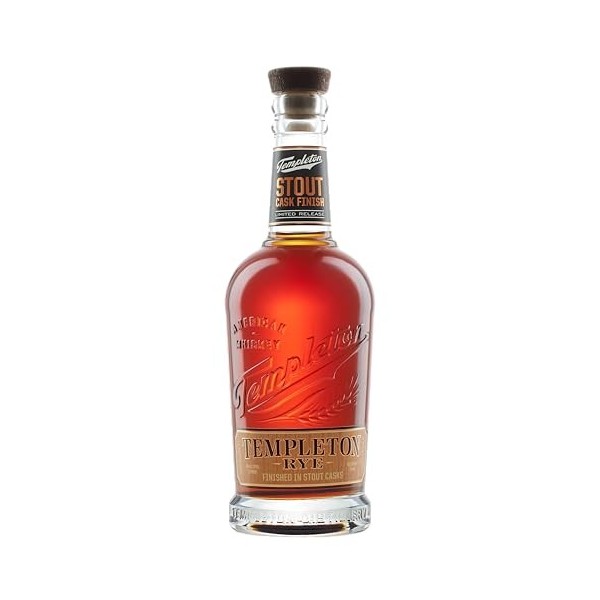TEMPLETON RYE Stout Cask - Rye Whisky - 46% Alcool - Origine : Etats-Unis - Bouteille de 70cl