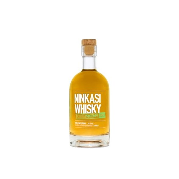 NINKASI - Cuvée Printemps - Whisky Single Malt - Origine : France/Rhône-Alpes - Notes de Poire, Amandes & Vanille - A déguste