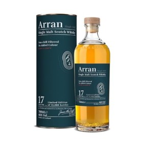 ARRAN 17 ans - Whisky - 46% Alcool - Origine : Ecosse/Arran - Bouteille de 70cl