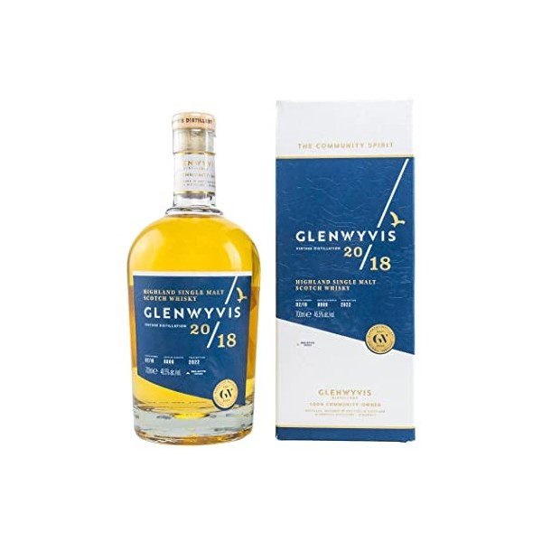 GlenWyvis Highland Single Malt Batch 02 Vintage 2018 46,5% Vol. 0,7l in Giftbox