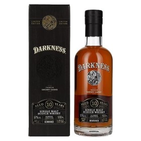 Darkness Benrinnes 10 Years Old Single Malt Scotch Whisky OLOROSO CASK 57% Vol. 0,5l in Giftbox