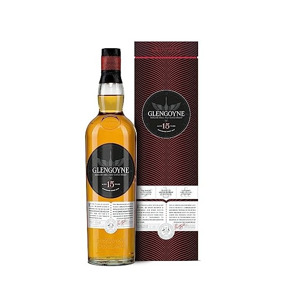 Glengoyne 15 Years Old Highland Single Malt Scotch Whisky 43% Vol. 0,7l in Giftbox