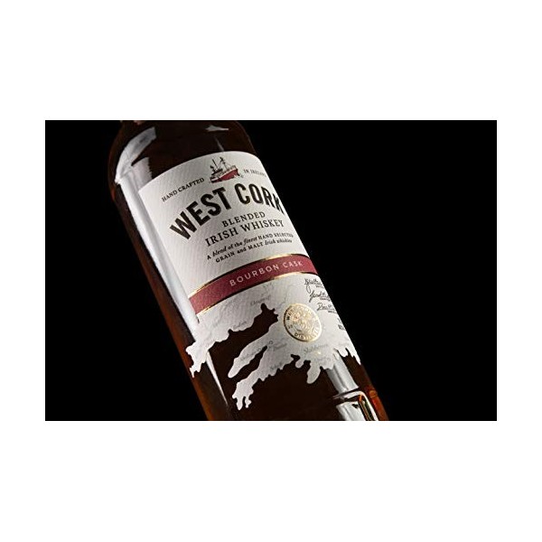 West Cork Blended Irish Whiskey Bourbon Cask 40% Vol. 0,7l in Giftbox