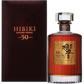 Hibiki Suntory 30 Year Old Japanese Blended Whisky 70cl Bottle