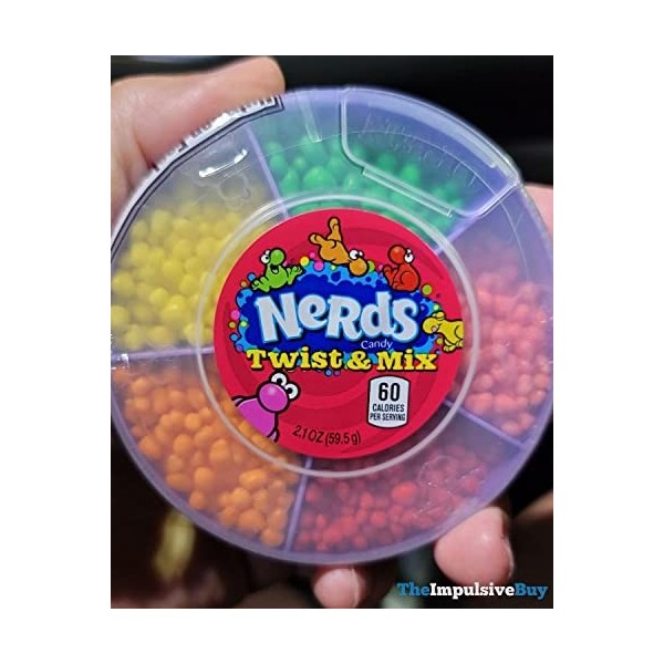 New Nerds Candy Twist and Mix Lot de bonbons durs 59,5 g
