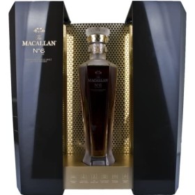 Type Macallan No. 6 dans Lalique Décanteur avec emballage cadeau Whisky 1 x 0,7 L 