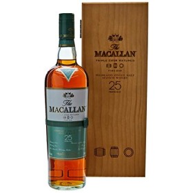 Macallan Fine Oak 25 Years Old Triple Cask Matured dans Boîte en Bois 1 x 0,7 L 
