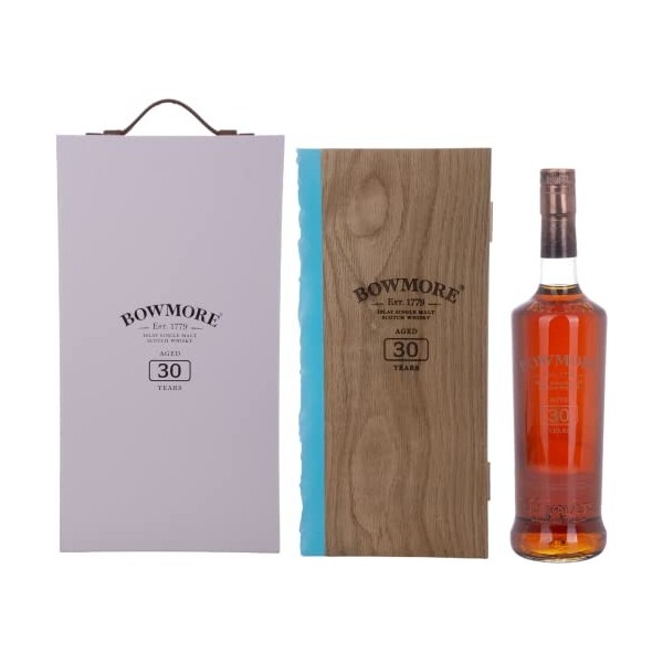 Bowmore 30 Years Old Islay Single Malt 45,3% Vol. 0,7l in Holzkiste