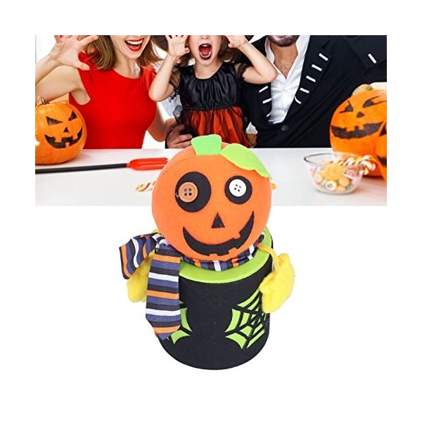 Seaux de Bonbons dhalloween, Sacs Halloween Trick Or Treat créatifs et charmants. Durable pour Les Fournitures dhalloween p