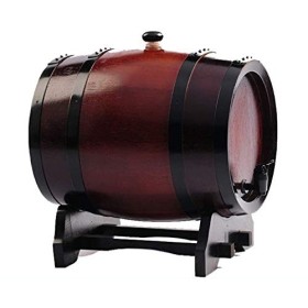 White Oak Aging Barrel Age Your own Whiskey Wine Rum Tequila Beer Bourbon Color : B Size : 3L A 50L 