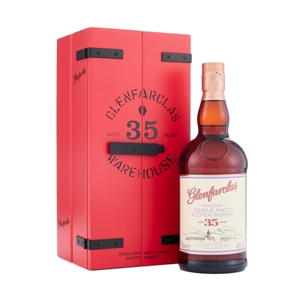 Glenfarclas 35 Years Old Highland Single Malt Scotch Whisky 2022 43% Vol. 0,7l in Giftbox