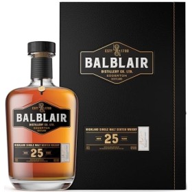 Balblair 25 Years Old Highland Single Malt 46% Vol. 0,7l in Giftbox